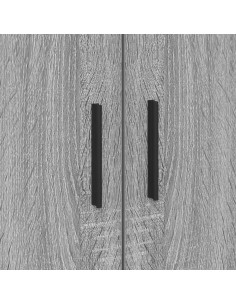 Struttura del letto Grigio Sonoma 70 x 190 cm Legno multistrato