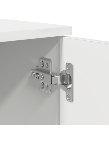 Struttura letto con contenitore Bianco 244 x 127 x 53.5 cm