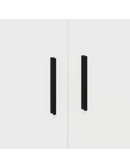 Struttura letto con contenitore Bianco 80 cm Legno multistrato