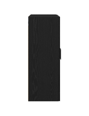Mobile a muro Rovere Nero 69,5 x 34 x 90 cm Legno multistrato
