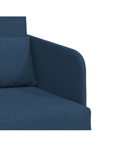 Divano letto 60cm Blu Tessuto