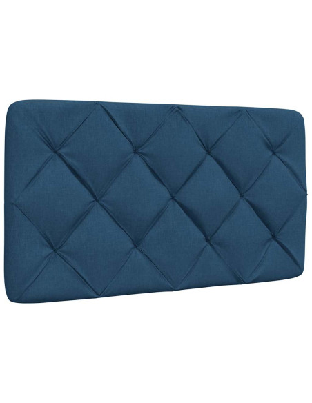 Giroletto senza Materasso Blu 90x200 cm in Tessuto