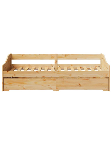 Lettino con Rotelle senza Materasso IRUN 90x200 cm