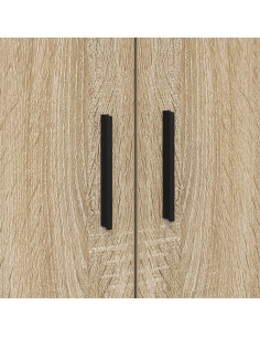 Struttura del letto Rovere Sonoma 70 x 190 cm Legno multistrato