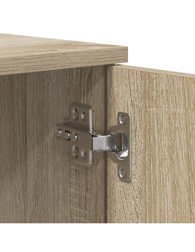 Struttura del letto Rovere Sonoma 70 x 190 cm Legno multistrato