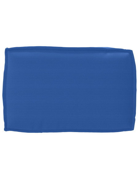 Cuscino da Esterno  Blu Reale Poliestere Medio