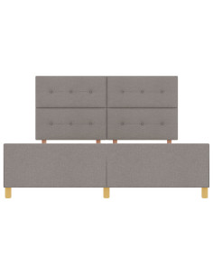 Struttura del letto con testiera Talpa 180 x 200 cm Tessuto
