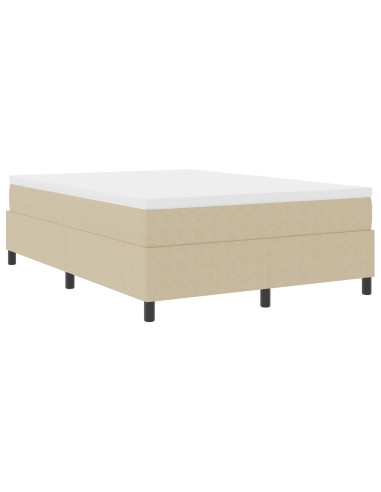 Struttura letto piattaforma Grigio Verde 140 x 200 cm Tessuto