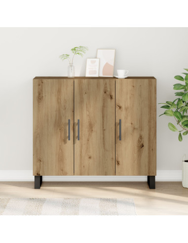 Credenza Rovere artigianale 90 x 34 x 80 cm Legno multistrato