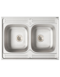 Mobile da cucina Kalmar Grigio cemento 80 x 46 x 81,5 cm 2