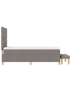 Letto a molle con materasso Talpa 90 x 200 cm Tessuto