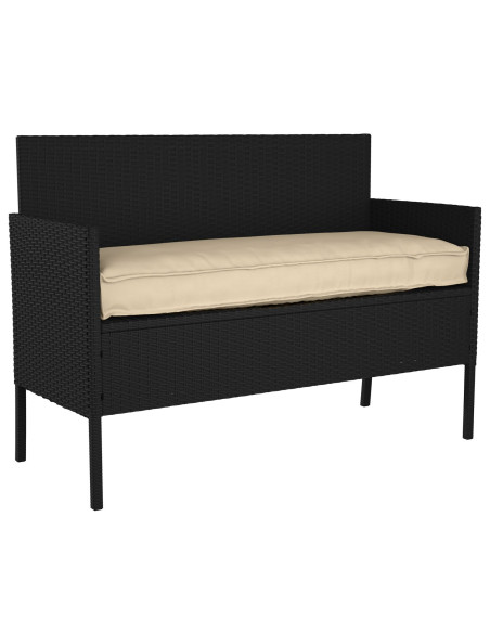 Cuscino Esterni Beige Poliestere Grande Cuscino Divano