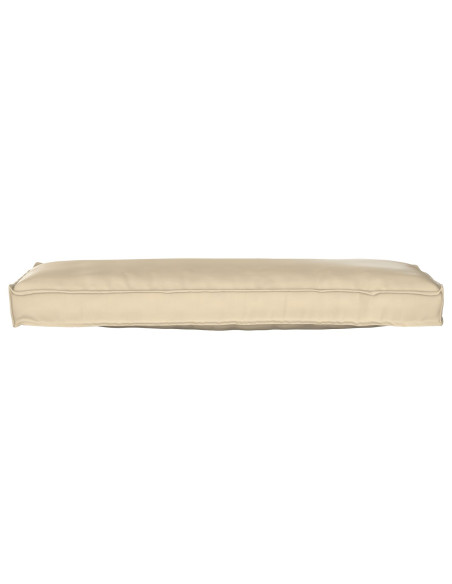 Cuscino Esterni Beige Poliestere Grande Cuscino Divano