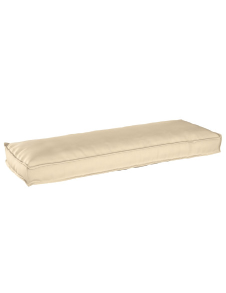 Cuscino Esterni Beige Poliestere Grande Cuscino Divano