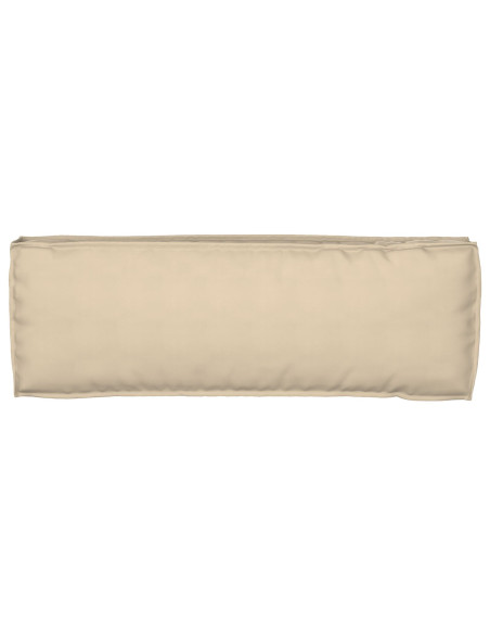 Cuscino Esterni Beige Poliestere Grande Cuscino Divano