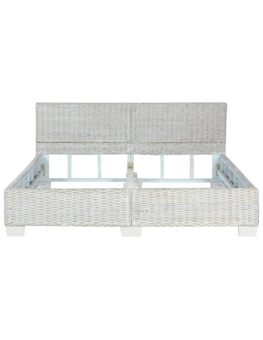 Giroletto Grigio in Rattan Naturale 160x200 cm