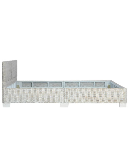 Giroletto Grigio in Rattan Naturale 160x200 cm