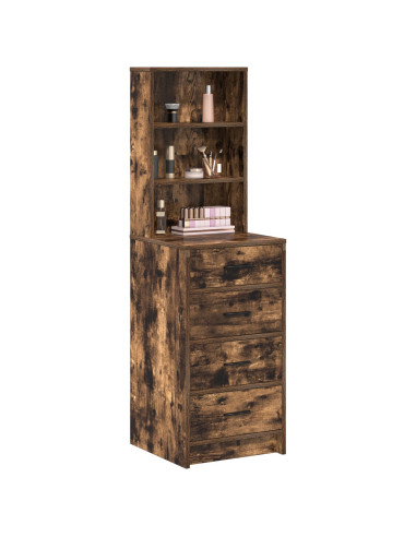 Credenza Rovere fumo 40 x 41 x 135 cm Legno multistrato