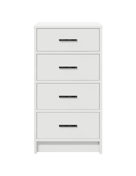 Credenza con cassetto Bianco 40 x 41 x 75 cm Legno multistrato