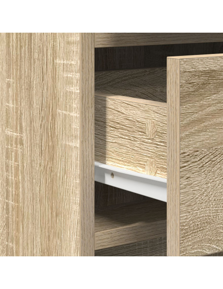 Credenza Rovere Sonoma 40x41x75 cm Legno ingegnerizzato