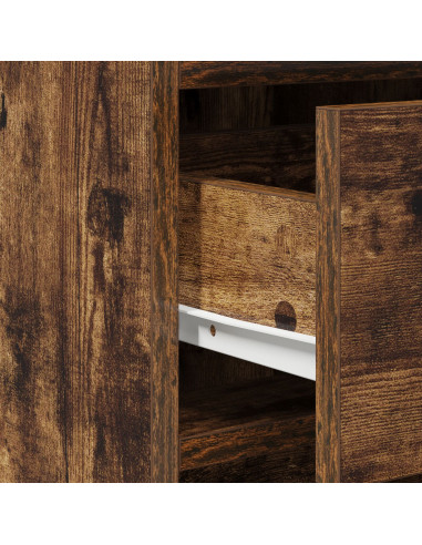 Credenza Rovere fumo 40 x 41 x 75 cm Legno multistrato