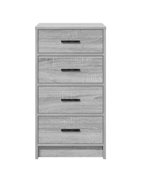 Credenza Grigio sonoma 40 x 41 x 75 cm Legno multistrato
