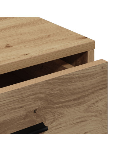 Credenza rovere artigianale 40 x 41 x 75 cm Legno multistrato