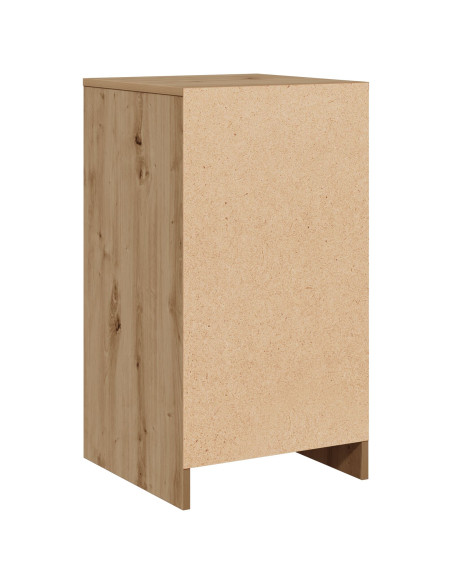 Sideboard in Rovere Artisan 40x41x75 cm in Legno Ingegnerizzato