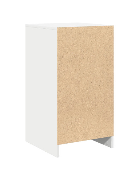 Credenza Bianca 40x41x75 cm Legno Ingegnerizzato