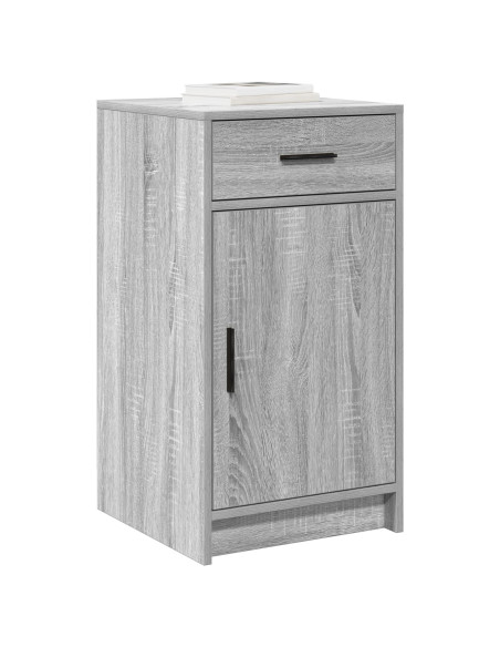 Credenza Grigio Sonoma 40 x 40.5 x 75 cm Legno multistrato
