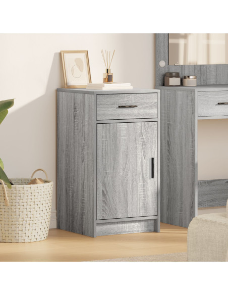 Sideboard vitaXL Grigio Sonoma 40x41x75 cm Legno ingegnerizzato