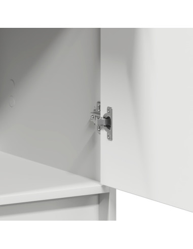 Credenza Bianco 40 x 40,5 x 135 cm Legno multistrato