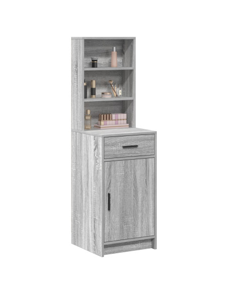 Highboard Grigio Sonoma 40x41x135 cm Legno ingegnerizzato