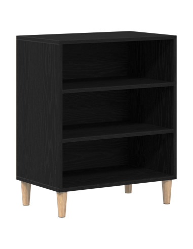 Credenza Rovere Nero 57 x 35 x 70 cm Legno multistrato