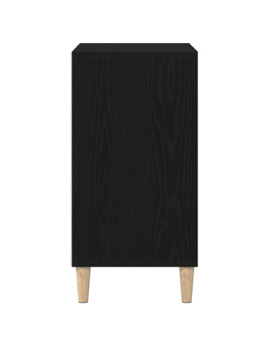 Credenza Rovere Nero 57 x 35 x 70 cm Legno multistrato