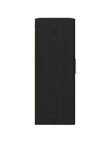 Armadietto a muro Rovere Nero 69,5 x 34 x 90 cm