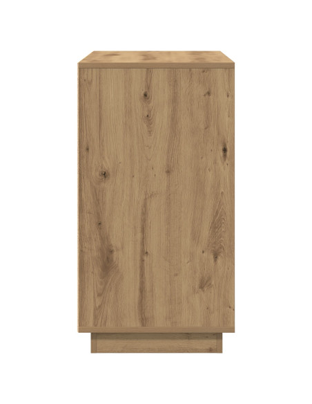 Sideboard  in rovere artisanale 80x34x75 cm in legno ingegnerizzato