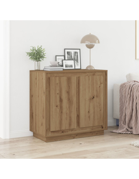 Credenza Rovere artigianale 80 x 40 x 75 cm Legno multistrato