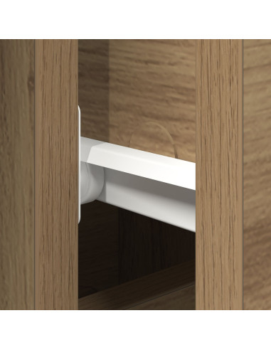 Credenza con cassetto Rovere artigianale 101,5 x 35 x 70 cm