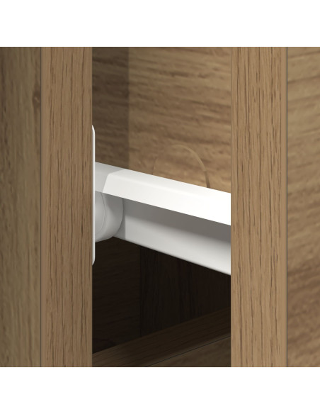 Credenza con cassetto Rovere artigianale 101,5 x 35 x 70 cm