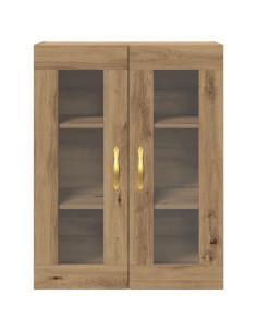 Armadietto a muro Rovere artigianale 69,5 x 34 x 90 cm 2