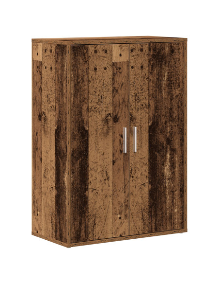 Credenza Legno Vecchio 60x31x84 cm Legno Ingegnerizzato