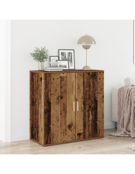 Sideboard in Legno Vecchio 79x38x80 cm in Legno Ingegnerizzato