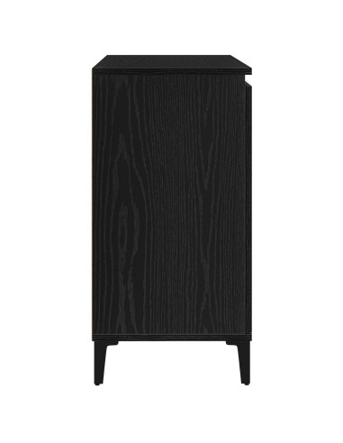 Credenza Rovere Nero 104 x 35 x 70 cm Legno multistrato