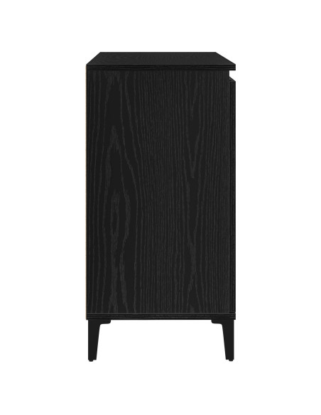 Credenza Rovere Nero 104 x 35 x 70 cm Legno multistrato