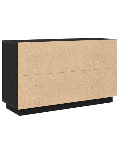 Credenza Rovere Nero 102 x 35 x 60 cm Legno multistrato