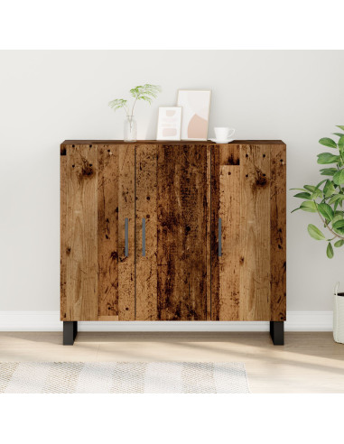 Credenza Legno vecchio 90 x 34 x 80 cm Legno multistrato