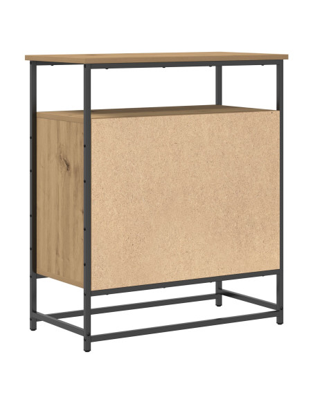 Sideboard Artisan Quercia 69x35x80 cm Legno ingegnerizzato e Acciaio