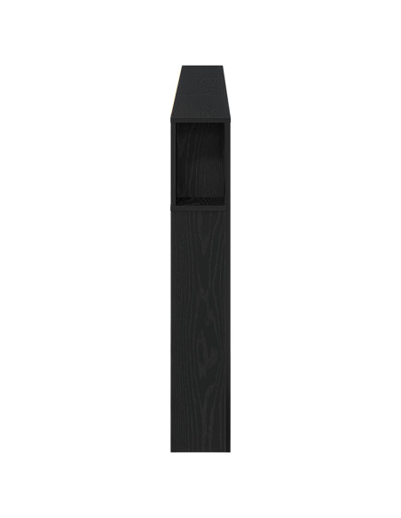 Cabina testiera  Nero Rovere 220x18,5x104,5 cm