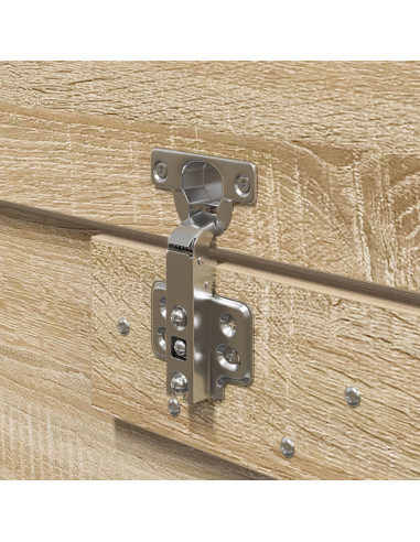 Struttura letto con contenitore Rovere Sonoma 160 x 200 cm